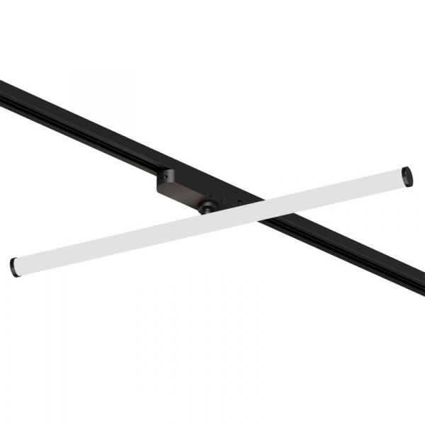 DK6648-BK Поворотный однофазный трековый светильник STROM со светодиодом L600mm 220V 15W 150° 4000K IP20 черный алюминий/акрил