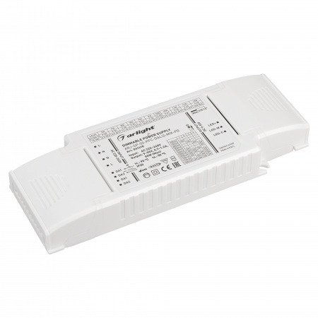 Блок питания ARJ-SP-50-PFC-DALI2-MIX-PD (50W, 9-55V, 0.7-1.2А) (Arlight, IP20 Пластик, 5 лет)