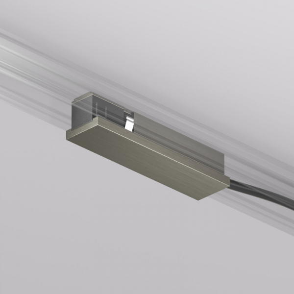 TR5721-DN Подвод питания универсальный (середина/торец) для трека SHINE BASE, 48V DC, IP20, темный никель, алюминий