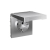 Systeme Electric ArtGallery Алюминий Розетка с заземл. со шторк. с крышк., 16А, IP20,  механизм, быстрозажим. клем.
