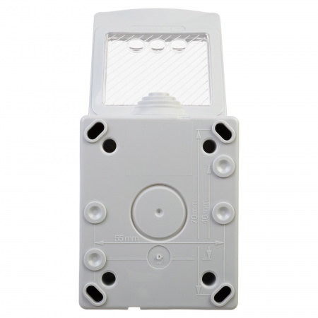 DKC Avanti Коробка для настенного монтажа IP55 Серый 2 модуля