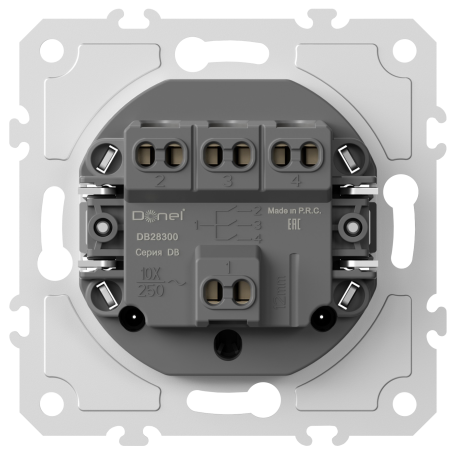 Donel Механизм выключателя В3 (простого), 10A 250В~, серия DB, DB28300