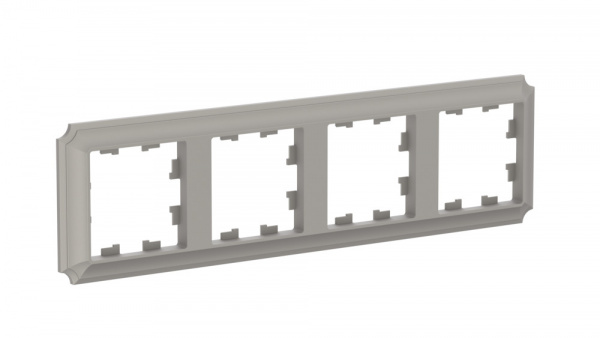 Systeme Electric AtlasDesign Antique Шампань Рамка 4-ая, универсальная