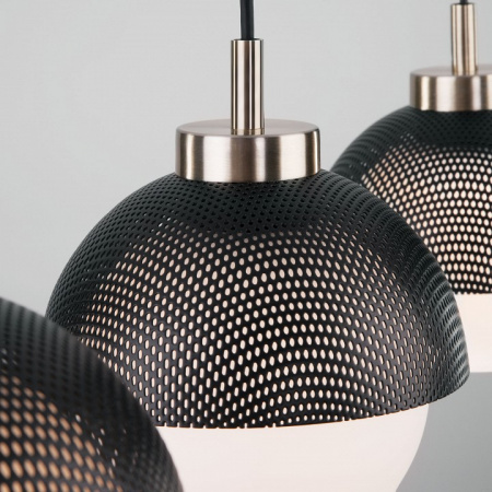 Подвесной светильник 50106/3 античная бронза / черный Eurosvet Nocciola