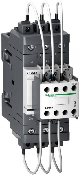 Schneider Electric Contactors D Контактор для коммутации конденсаторных батарей 230В50Гц,30kVAR