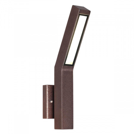 Уличный настенный светодиодный светильник Novotech Street Cornu 358056