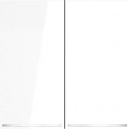 Проходной переключатель встраиваемый VOLTUM S70 двухклавишный с подсветкой 10А, (белый глянцевый)