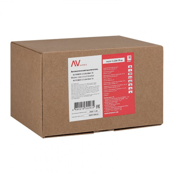 EKF Averes Автоматический выключатель AV POWER-1/3 20А 35kA TR