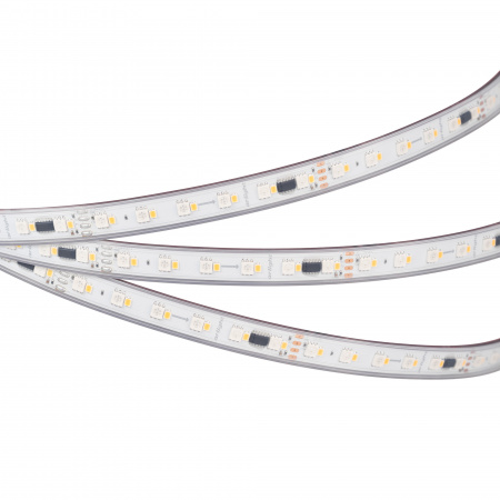 Arlight Светодиодная лента герметичная SPI-P-BA120-14mm 24V RGBW-White-PX6-BPT (16 W/m, IP66, 5060/2835, 5m) (бегущий огонь)