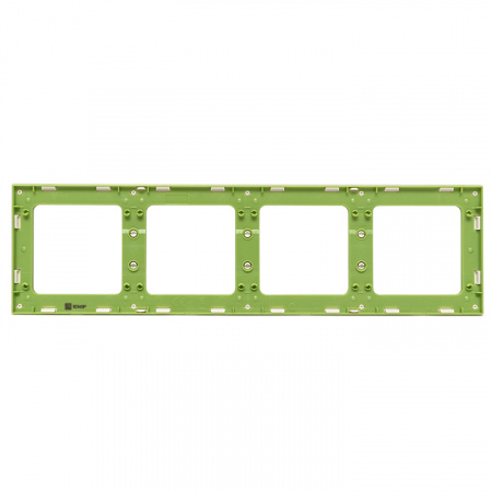 EKF PROxima Стокгольм Белый Линия зеленая Рамка 4-ая