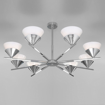 Потолочная люстра в стиле лофт 70138/8 хром Eurosvet Rylee