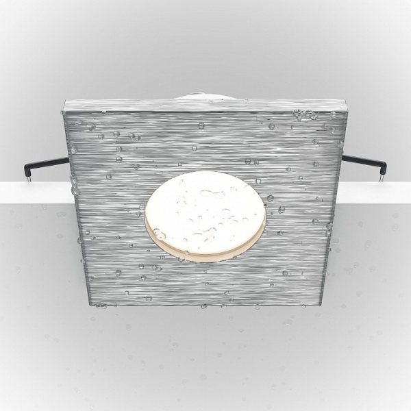 Встраиваемый светильник Downlight DL083-01-GU10-SQ-S Maytoni Stark