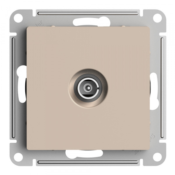 SE AtlasDesign Песочный Розетка TV оконечная 1DB, механизм