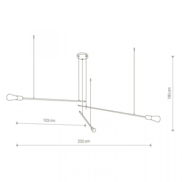 Подвесная люстра Nowodvorski Pile 9128