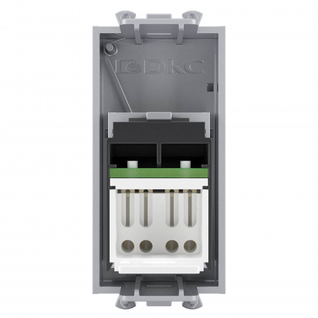 DKC Avanti Закаленная сталь Компьютерная розетка RJ-45  категория 6 1 модуль