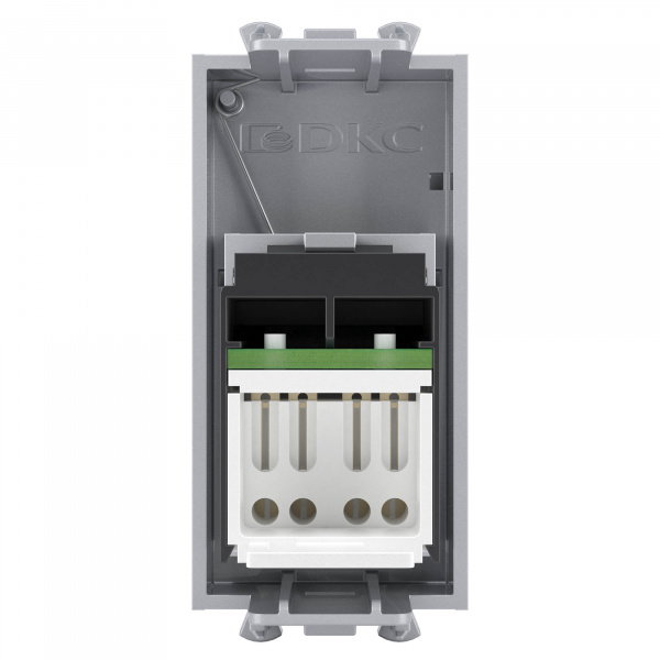DKC Avanti Закаленная сталь Компьютерная розетка RJ-45  категория 6 1 модуль