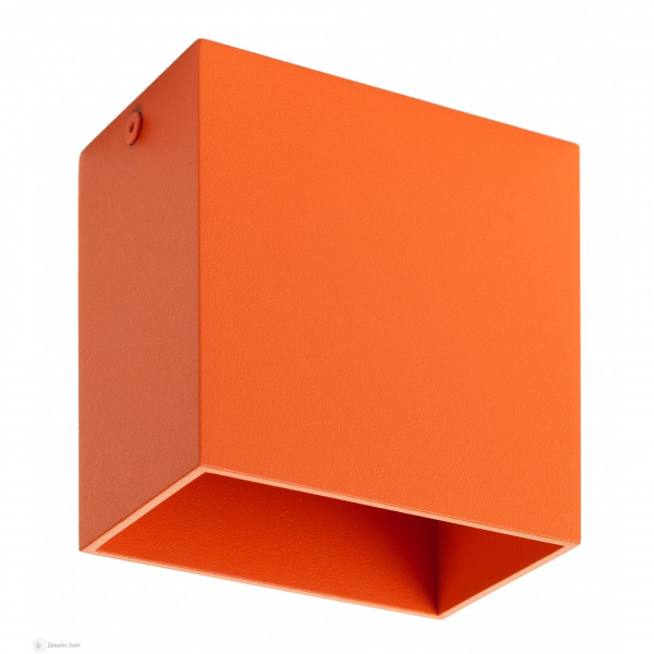 DK2027-OR Светильник накладной IP 20, 50 Вт, GU10, оранжевый, алюминий