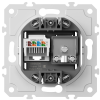 Donel Механизм розетки RJ45/TV cat.6, ClassE-8/0-2400 МГц, серия DB, DB36200