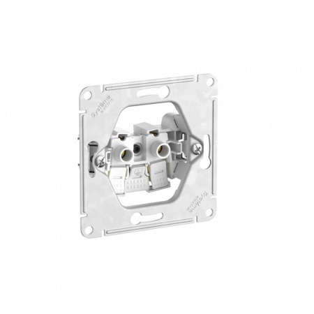 Systeme Electric AtlasDesign Белый Розетка без заземления без шторок, 16А, мех., быстрозажим. клем.