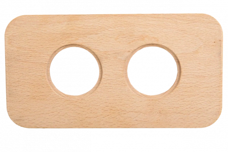 BIRONI Шедель Верди Бук Натурэль Рамка 2-ая (скрытый монтаж)