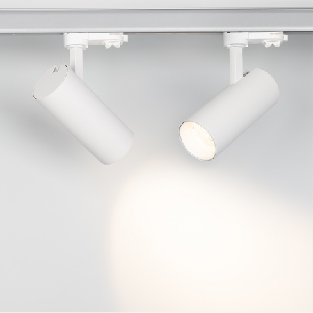 Arlight Светильник SP-POLO-TRACK-LEG-R65-8W Warm3000 (WH-WH, 40 deg) (IP20 Металл, 3 года)