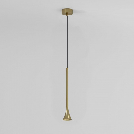 Светильник подвесной светодиодный Hall 5W 4000K латунь 50314 LED Elektrostandard Hall a068820