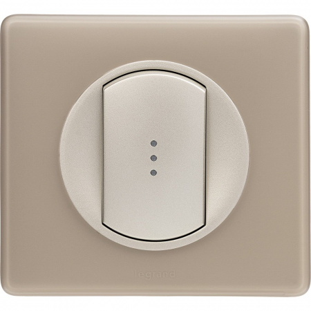 Legrand Celiane2 Перкаль Грэй Рамка 1-я (2 мод)