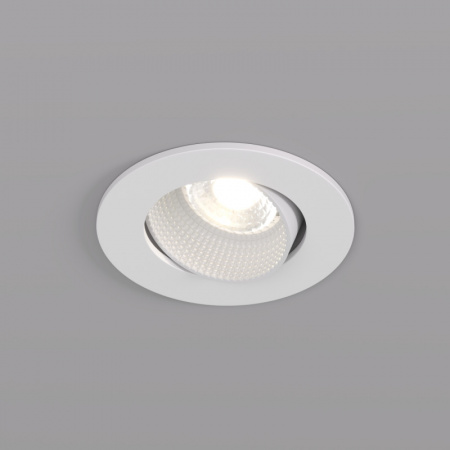 DK3061-WH Встраиваемый светильник, IP 20, 10 Вт, GU5.3, LED, белый/белый, пластик