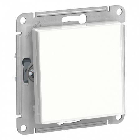 SE AtlasDesign Art Бел Выключатель 1-клавишный сх.1, 10АХ, механизм