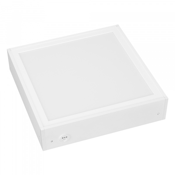 Arlight Панель IM-EMERGENCY-3H-S300x300-17W White6000 (WH, 120 deg, 230V) (IP40 Металл, 2 года)