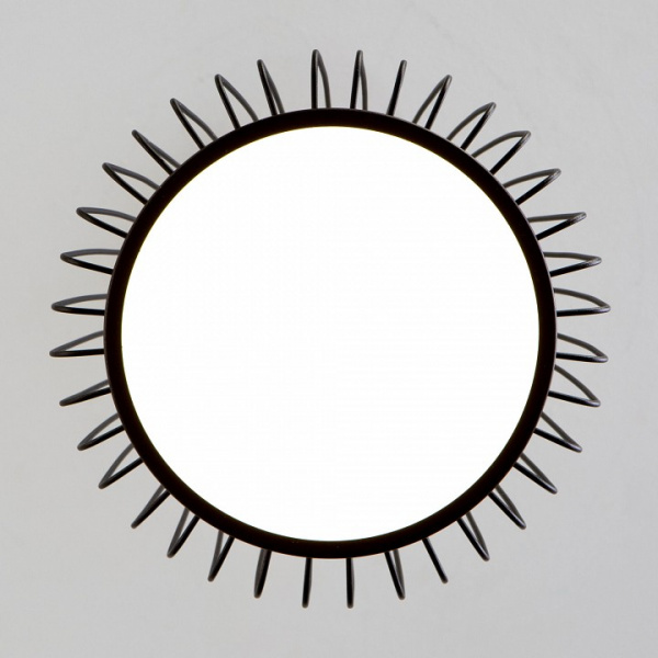 Подвесной светодиодный светильник 40009/1 LED черный Eurosvet Comodita