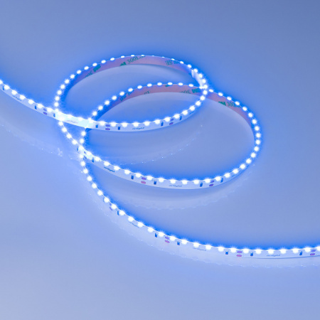 Arlight Лента RS-S120-8mm 24V Blue (9.6 W/m, IP20, 3014, 5m) (боковое свечение)