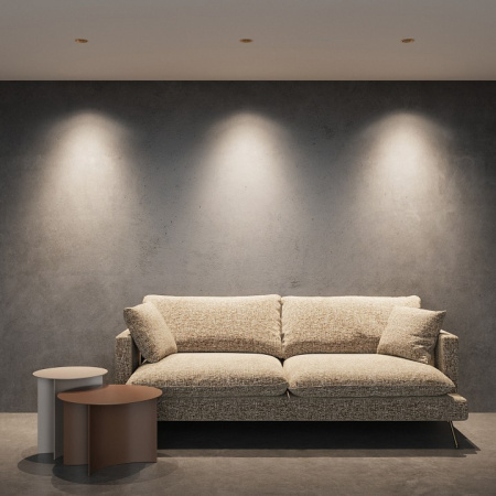 Светильник встраиваемый светодиодный Forte 15W 4000K латунь 25071/LED Elektrostandard Forte a069411