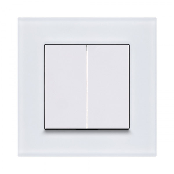 Рамка 1-постовая, стекло белый Kollinger Reflex MG RM1WH