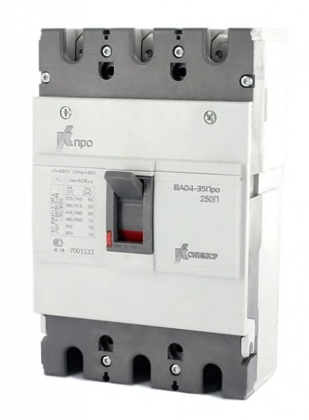Контактор (Legrand) ВА04-35 Про, 3Р, 250А Icu-25kA (250П)