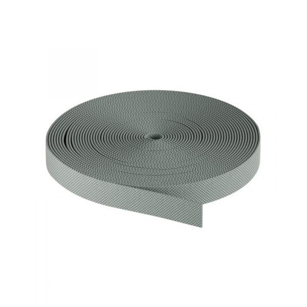 TR5502-LG Гибкий трек-ремень Belty, серия Base, 20м, 48V DC, IP20, светло-серый, ткань, медь