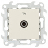 Simon 24 Слоновая кость Розетка TV проходная