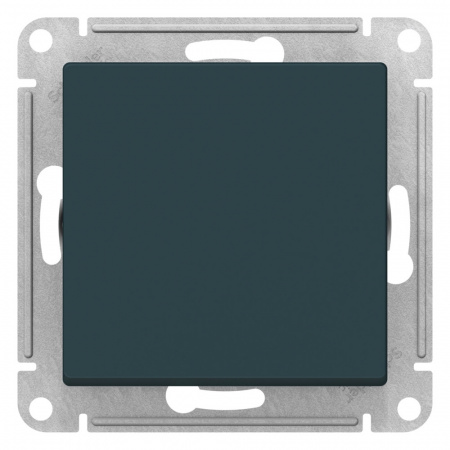 Systeme Electric AtlasDesign Изумруд Выключатель 1-клавишный 2-полюсный, 10А, механизм