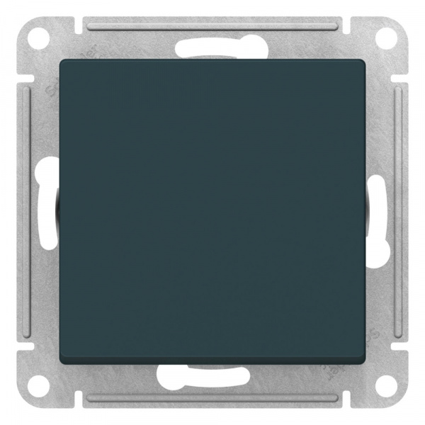 Systeme Electric AtlasDesign Изумруд Выключатель 1-клавишный 2-полюсный, 10А, механизм