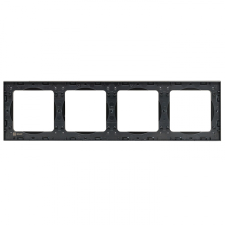 EKF PROxima Стокгольм Черный Металл Рамка 4-ая