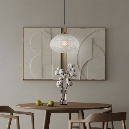 Подвесной светильник 50263/1 прозрачный Eurosvet Gem