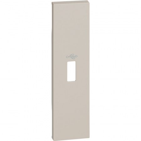 BT Living now Песочный Лицевая панель для разьемов передачи данных USB 1 мод