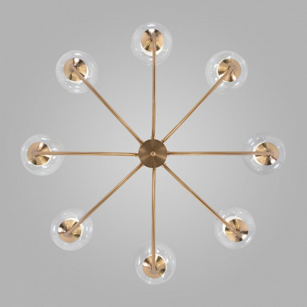 Подвесной светильник 70217/8 латунь Eurosvet Spritz