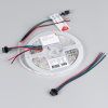 Arlight Лента SPI-RZ-F60-6mm 12V RGB-PX1-BPT (7 W/m, IP20, 3535, 5m) (-)