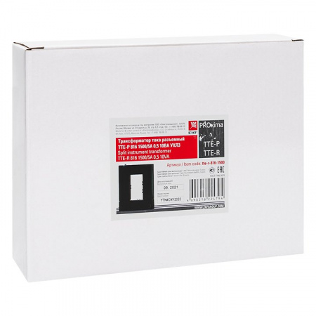 EKF PROxima Трансформатор тока ТТЕ-Р 816 1500/5А 0,5 10ВА УХЛ4