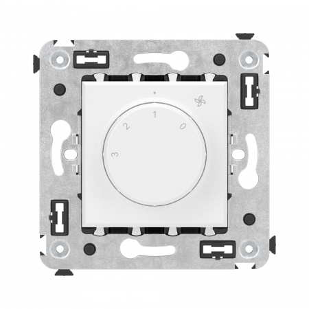 DKC Avanti Белое облако Механизм управления вентиляторами