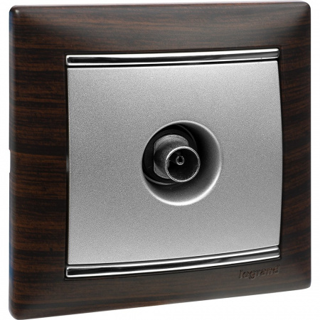 Legrand Valena Алюминий Розетка TV единственная 1,5 дБ