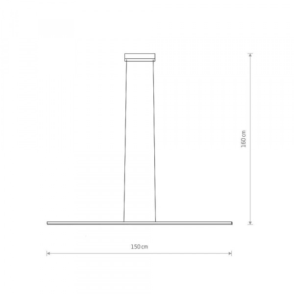 Подвесной светодиодный светильник Nowodvorski Bar Led M 10364