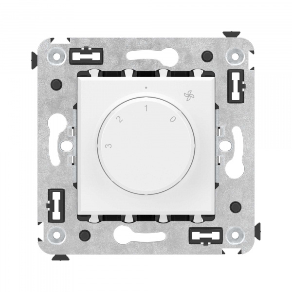 DKC Avanti Белое облако Механизм управления вентиляторами