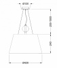 Подвесной светильник MOD613PL-03W Maytoni Bergamo